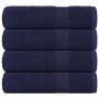 Toallas de baño 4 uds azul marino 100x150cm 360gsm 100% algodón by , Towels - Ref: Foro24-136789, Price: 44,81 €, Discount: %