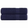 Toallas de mano 2 uds azul marino 50x100cm 360gsm 100% algodón von , Handtücher - Ref: Foro24-136782, Preis: 15,43 €, Rabatt: %