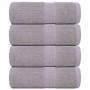 Toallas de jabón 4 uds gris 30x30 cm 360 gsm 100% algodón de , Toallas - Ref: Foro24-136825, Precio: 12,84 €, Descuento: %