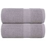 Toallas de visita 2 uds gris 30x50 cm 360 gsm 100% algodón von , Handtücher - Ref: Foro24-136827, Preis: 12,22 €, Rabatt: %