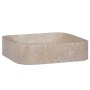 Gray marble sink 40x40x10 cm by vidaXL, Sinks - Ref: Foro24-149182, Price: 116,22 €, Discount: %