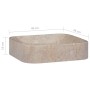 Graues Marmorwaschbecken 40x40x10 cm von vidaXL, Sinkt - Ref: Foro24-149182, Preis: 116,22 €, Rabatt: %