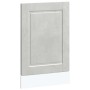 Panel lavavajillas Porto madera contrachapada gris hormigón von , Küchenschränke - Ref: Foro24-854131, Preis: 27,66 €, Rabatt: %