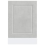 Panel lavavajillas Porto madera contrachapada gris hormigón von , Küchenschränke - Ref: Foro24-854131, Preis: 27,66 €, Rabatt: %