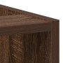 Armario de horno madera ingeniería roble ahumado 20x44,5x81,5cm de , Armarios de cocina - Ref: Foro24-854190, Precio: 52,88 €