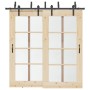 Kit de herrajes para puertas correderas acero negro 213,5 cm von , Türartikel - Ref: Foro24-3295724, Preis: 152,94 €, Rabatt: %