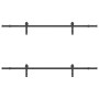 Kit de herrajes para puertas correderas acero negro 213,5 cm von , Türartikel - Ref: Foro24-3295724, Preis: 152,94 €, Rabatt: %