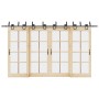 Kit de herrajes para puertas correderas acero negro 400 cm von , Türartikel - Ref: Foro24-3295758, Preis: 202,38 €, Rabatt: %