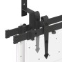 Kit de herrajes para puertas correderas acero negro 305 cm by , Door items - Ref: Foro24-3295745, Price: 234,56 €, Discount: %