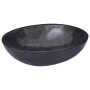Lavabo mármol negro 53x40x15 cm de vidaXL, Lavabos - Ref: Foro24-149172, Precio: 166,24 €, Descuento: %