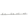 Kit de herrajes para puerta corredera 200 cm acero plateado von , Türartikel - Ref: Foro24-3295764, Preis: 189,20 €, Rabatt: %