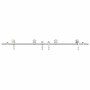 Kit de herrajes para puerta corredera 200 cm acero plateado von , Türartikel - Ref: Foro24-3295766, Preis: 230,02 €, Rabatt: %