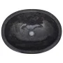 Black marble sink 53x40x15 cm by vidaXL, Sinks - Ref: Foro24-149172, Price: 167,52 €, Discount: %
