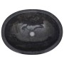 Lavabo mármol negro 53x40x15 cm de vidaXL, Lavabos - Ref: Foro24-149172, Precio: 166,24 €, Descuento: %