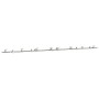 Kit de herrajes para puerta corredera 400 cm acero plateado de , Artículos para puertas - Ref: Foro24-3295772, Precio: 370,67...