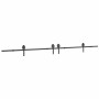 Kit de herrajes para puertas correderas acero negro 400 cm von , Türartikel - Ref: Foro24-3295798, Preis: 133,03 €, Rabatt: %