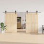 Kit de herrajes para puertas correderas acero negro 400 cm von , Türartikel - Ref: Foro24-3295798, Preis: 133,03 €, Rabatt: %