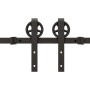 Kit de herrajes para puertas correderas acero negro 400 cm von , Türartikel - Ref: Foro24-3295798, Preis: 133,03 €, Rabatt: %
