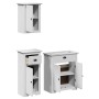 Juego de muebles de baño BODO 3 pzas madera maciza pino blanco von , Badezimmermöbel - Ref: Foro24-3307647, Preis: 232,20 €, ...