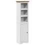 Juego muebles baño BODO 4pzas madera maciza pino blanco marrón von , Badezimmermöbel - Ref: Foro24-3307651, Preis: 365,66 €, ...