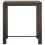 Garten-Barmöbel 5-tlg. PE-Rattan-Armlehne braun von vidaXL, Gartensets - Ref: Foro24-3064810, Preis: 353,38 €, Rabatt: %