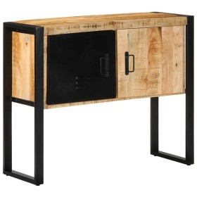 Mueble consola madera maciza de mango 90x35x75 cm by , Side tables - Ref: Foro24-4013571, Price: 198,23 €, Discount: %