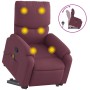 Sillón reclinable de masaje elevable tela morado von , Sessel - Ref: Foro24-3204843, Preis: 284,25 €, Rabatt: %
