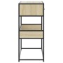 Mesa consola de madera de ingeniería roble Sonoma 90x35x80 cm de , Mesas auxiliares - Ref: Foro24-849175, Precio: 76,96 €