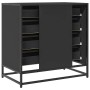 Cajonera de madera contrachapada negro 70x41x70 cm | Foro24.es | Tu tienda online para hogar, jardín y más Foro24.es