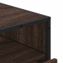 Cómoda de madera contrachapada roble marrón 70x41x83,5 cm by , Drawers - Ref: Foro24-849093, Price: 103,56 €, Discount: %