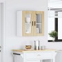 Armario de pared para cocina puerta cristal Porto roble sonoma von , Küchenschränke - Ref: Foro24-854150, Preis: 70,43 €, Rab...