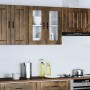 Armario de pared para cocina puerta cristal Porto roble ahumado von , Küchenschränke - Ref: Foro24-854152, Preis: 67,25 €, Ra...