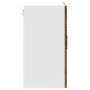 Armario de pared para cocina puerta cristal Porto roble ahumado von , Küchenschränke - Ref: Foro24-854152, Preis: 67,25 €, Ra...