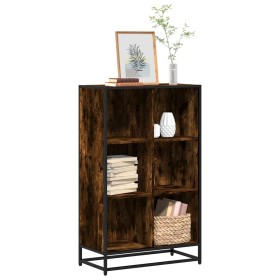 Estantería madera de ingeniería roble ahumado 65,5x33x107,5 cm by , Bookcases and shelves - Ref: Foro24-849161, Price: 82,92 ...