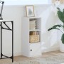 Estantería de madera de ingeniería blanca 31x24x77 cm by , Bookcases and shelves - Ref: Foro24-860328, Price: 39,91 €, Discou...