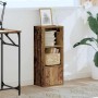 Estantería madera de ingeniería color envejecido 31x24x77 cm de , Librerías y estanterías - Ref: Foro24-860335, Precio: 39,64 €