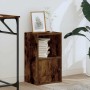 Estantería madera de ingeniería roble ahumado 31x24x52 cm by , Bookcases and shelves - Ref: Foro24-860323, Price: 35,97 €, Di...