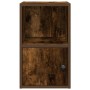 Estantería madera de ingeniería roble ahumado 31x24x52 cm by , Bookcases and shelves - Ref: Foro24-860323, Price: 35,97 €, Di...