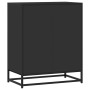 Aparador de madera de ingeniería negro 68x35x76 cm von , Sideboards - Ref: Foro24-848999, Preis: 82,32 €, Rabatt: %