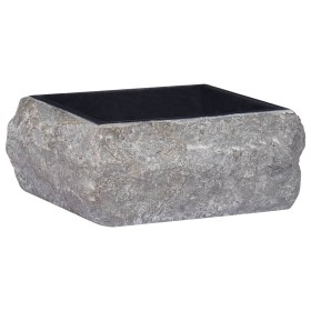 Lavabo mármol negro 30x30x13 cm de vidaXL, Lavabos - Ref: Foro24-149175, Precio: 140,23 €, Descuento: %