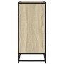 Aparador de madera contrachapada roble sonoma 100x35x76 cm by , Sideboards - Ref: Foro24-849030, Price: 99,75 €, Discount: %