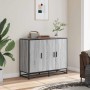 Aparador madera de ingeniería gris sonoma 94x35x76 cm by , Sideboards - Ref: Foro24-849007, Price: 97,95 €, Discount: %