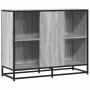 Aparador madera de ingeniería gris sonoma 94x35x76 cm by , Sideboards - Ref: Foro24-849007, Price: 97,95 €, Discount: %