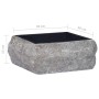 Black marble sink 30x30x13 cm by vidaXL, Sinks - Ref: Foro24-149175, Price: 140,23 €, Discount: %