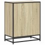 Estantería madera de ingeniería color roble sonoma 60x35x76 cm by , Bookcases and shelves - Ref: Foro24-849100, Price: 65,49 ...