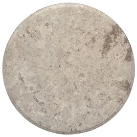 Gray marble table top Ø50x2.5 cm by vidaXL, Table tops - Ref: Foro24-149194, Price: 90,68 €, Discount: %