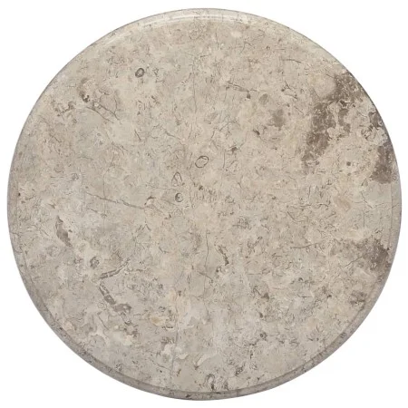 Gray marble table top Ø50x2.5 cm by vidaXL, Table tops - Ref: Foro24-149194, Price: 90,68 €, Discount: %