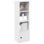 Estantería de madera de ingeniería blanca 31x24x102 cm von , Bücherregale und Regale - Ref: Foro24-860337, Preis: 48,91 €, Ra...