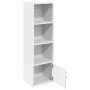 Estantería de madera de ingeniería blanca 31x24x102 cm von , Bücherregale und Regale - Ref: Foro24-860337, Preis: 48,91 €, Ra...
