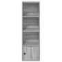 Estantería madera de ingeniería gris sonoma 31x24x102 cm von , Bücherregale und Regale - Ref: Foro24-860342, Preis: 48,05 €, ...